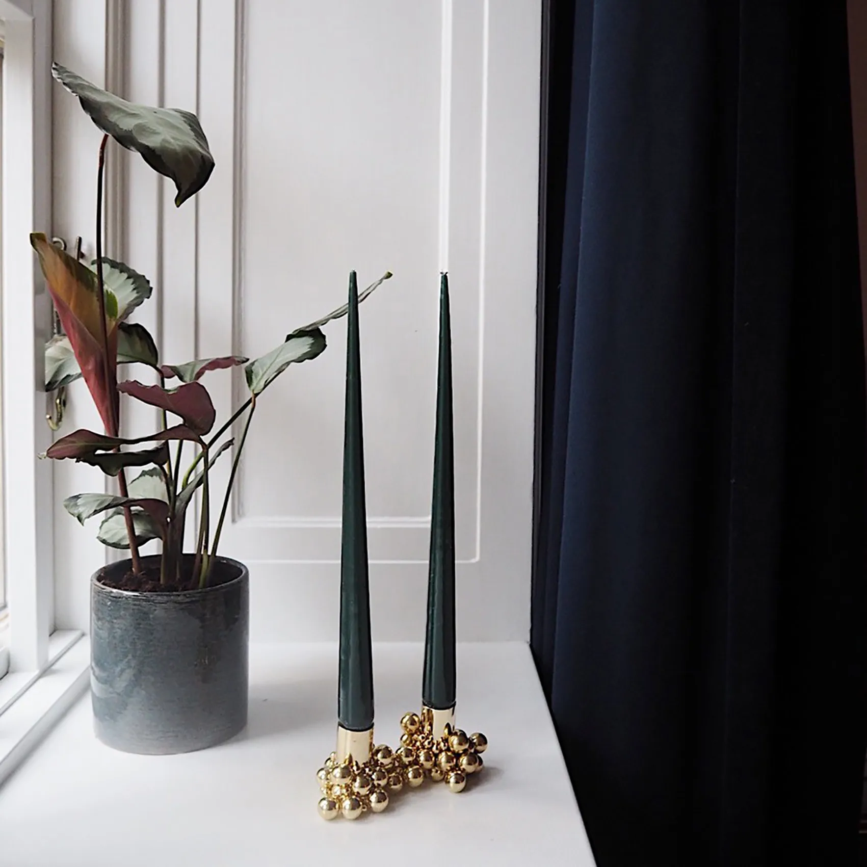 Molekyl 캔들스틱 2, brass Gejst | 가이스트