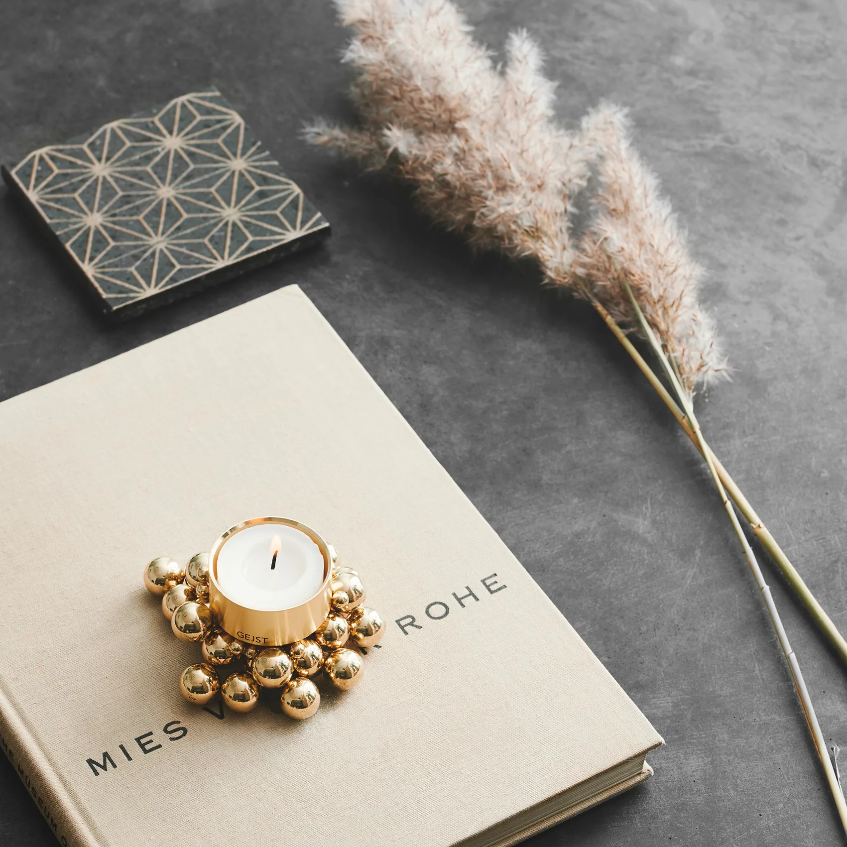 Molekyl 캔들홀더, brass Gejst | 가이스트