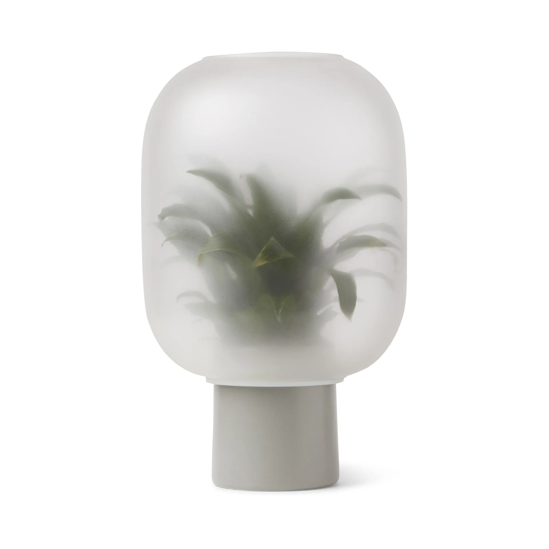 Nebl 화분 with frosted glass 라지 Ø25 cm, grey Gejst | 가이스트