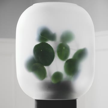 Nebl 화분 with frosted glass mega Ø38 cm - black - Gejst | 가이스트