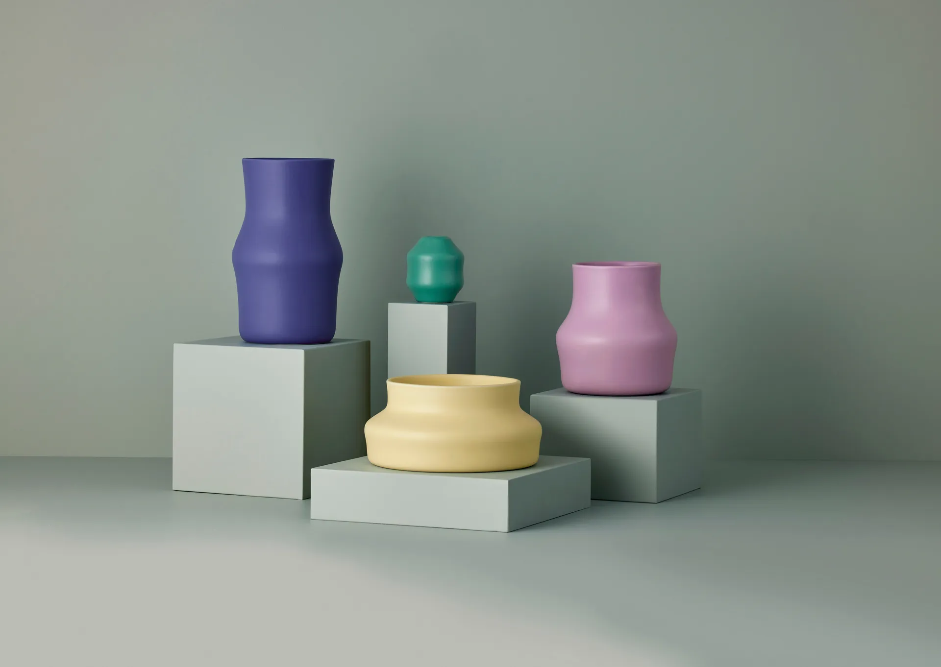 도로테아 화병 17x28 cm, Iris blue Gense | 겐세