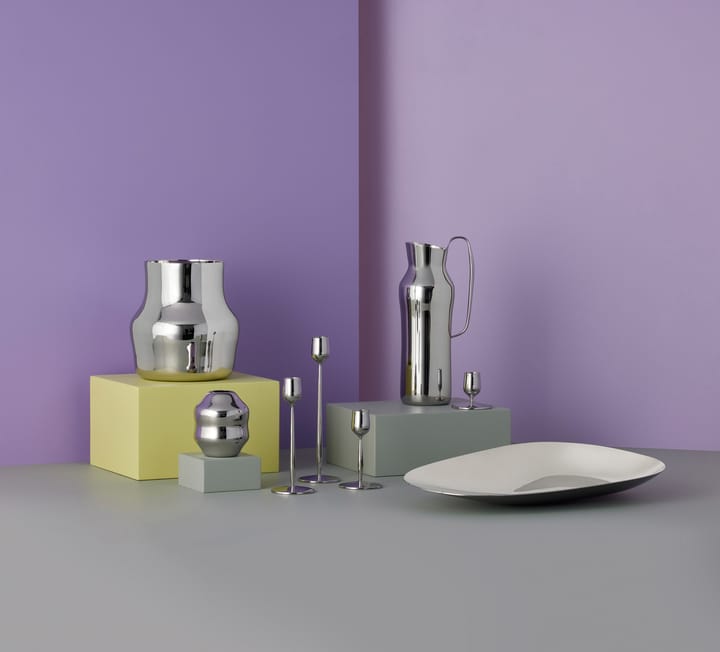 도로테아 캔들 홀더 18 cm, Polished steel Gense | 겐세