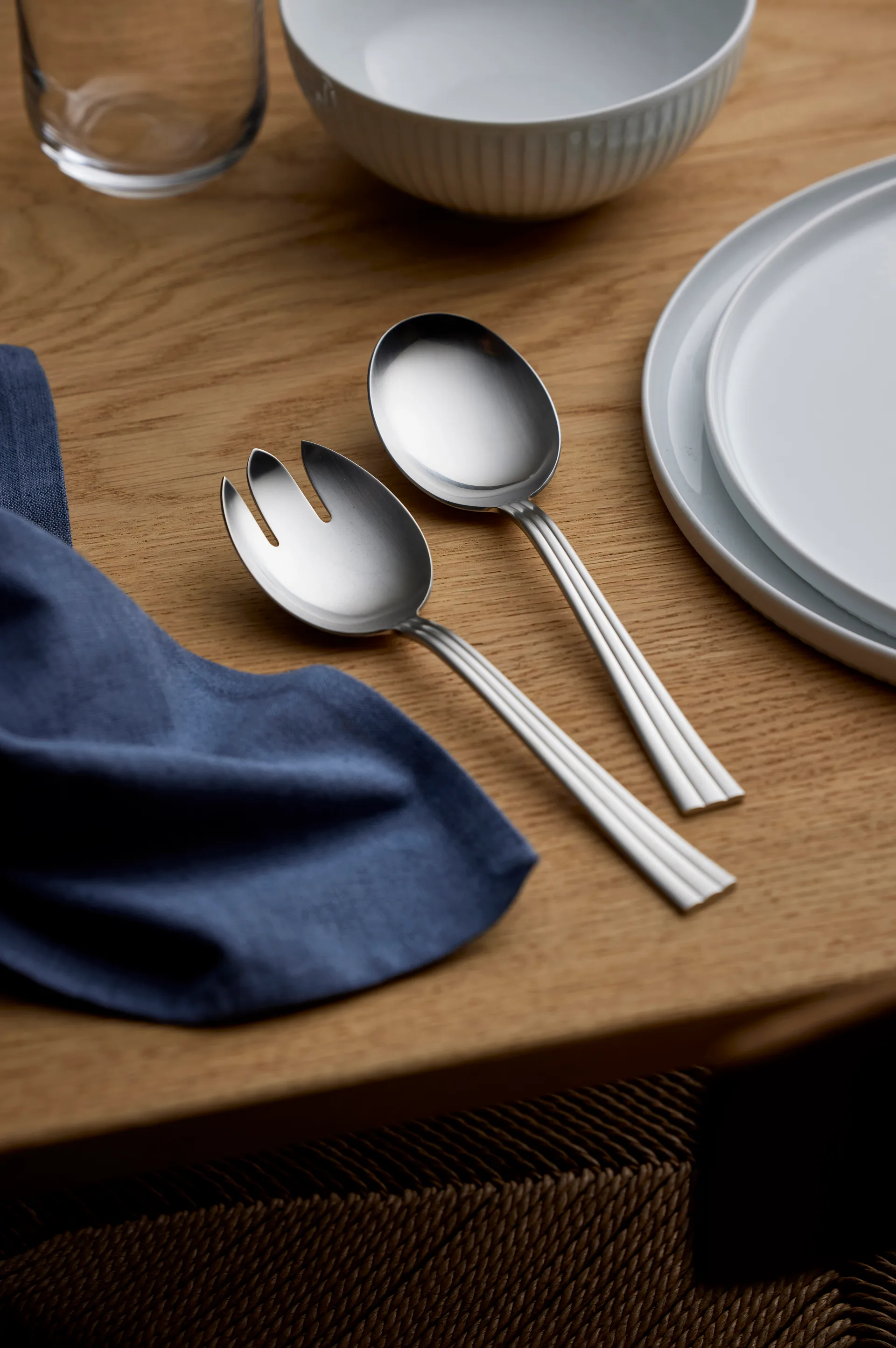 테베 샐러드 & 서빙 커트러리, 2개 세트 Gense | 겐세