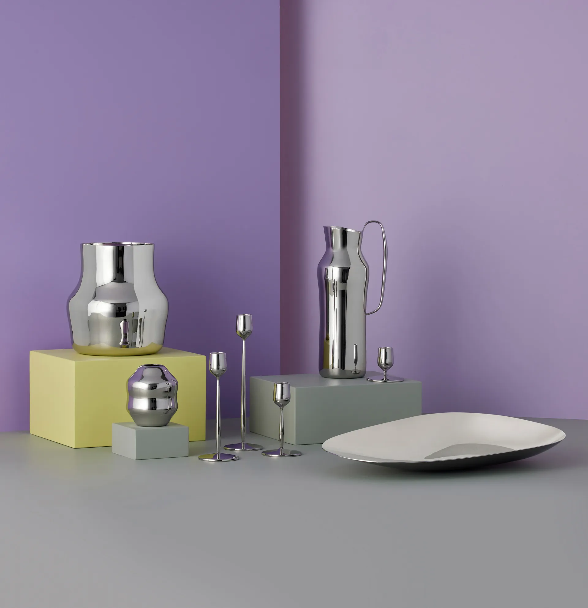 도로테아 카라페 30 cm, Polished steel Gense | 겐세