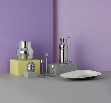 도로테아 캔들 홀더 5.5 cm - Polished steel - Gense | 겐세