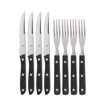 올드파머 블랙  커트러리 8개 세트 - 8 pieces - Gense | 겐세