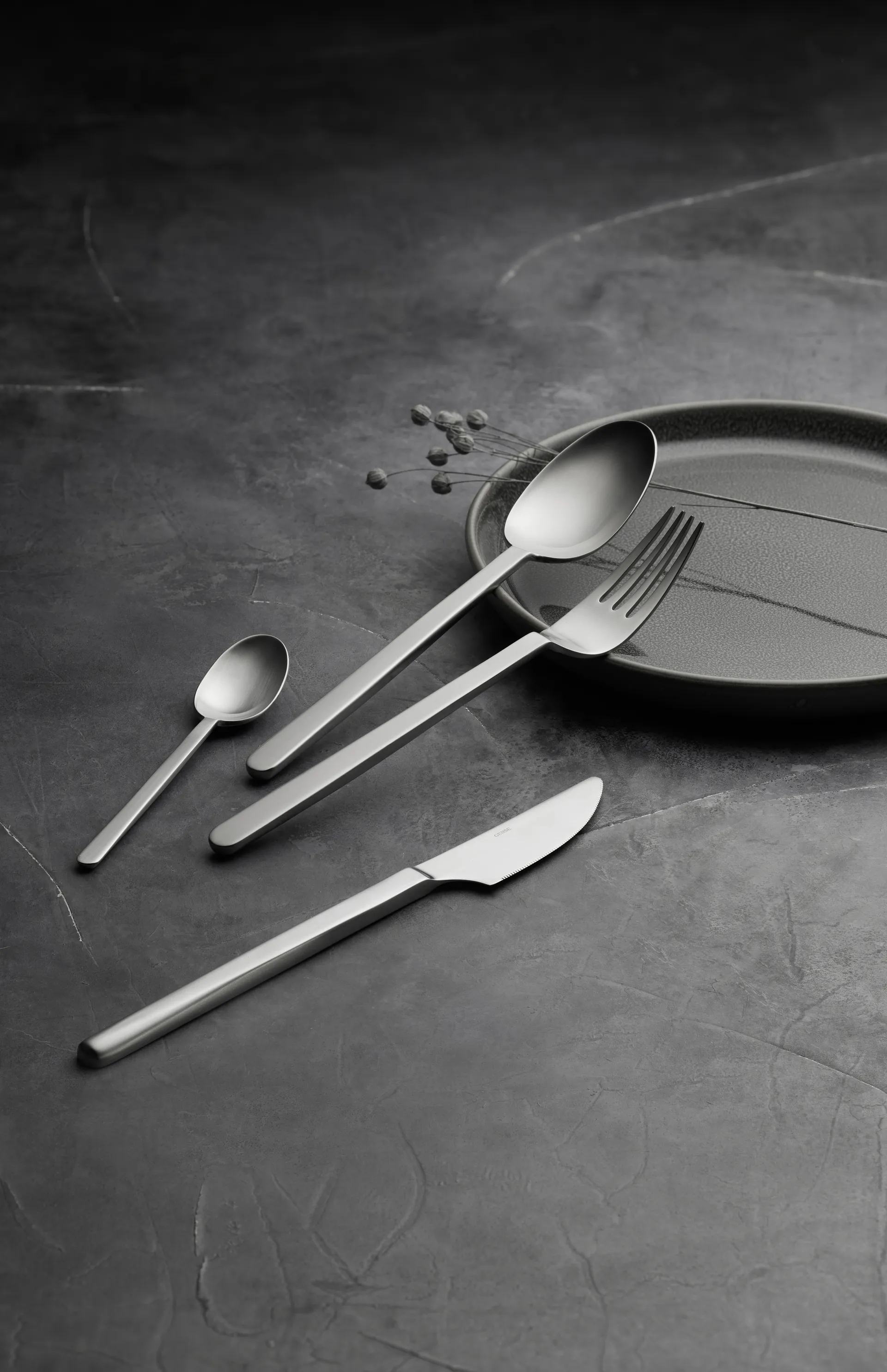 놈 티 스푼, Matte stainless steel Gense | 겐세