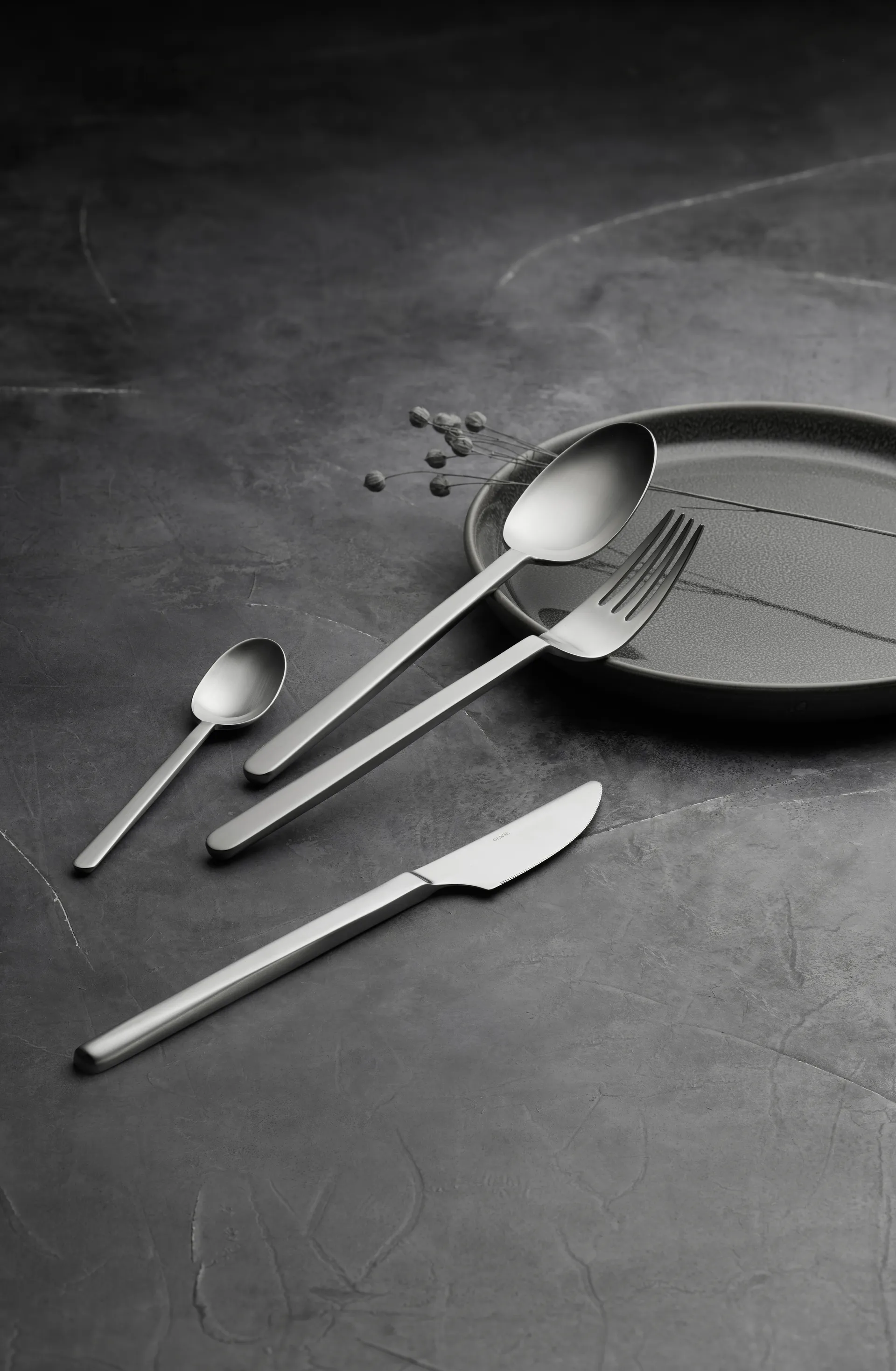 놈 테이블 스푼, Matte stainless steel Gense | 겐세