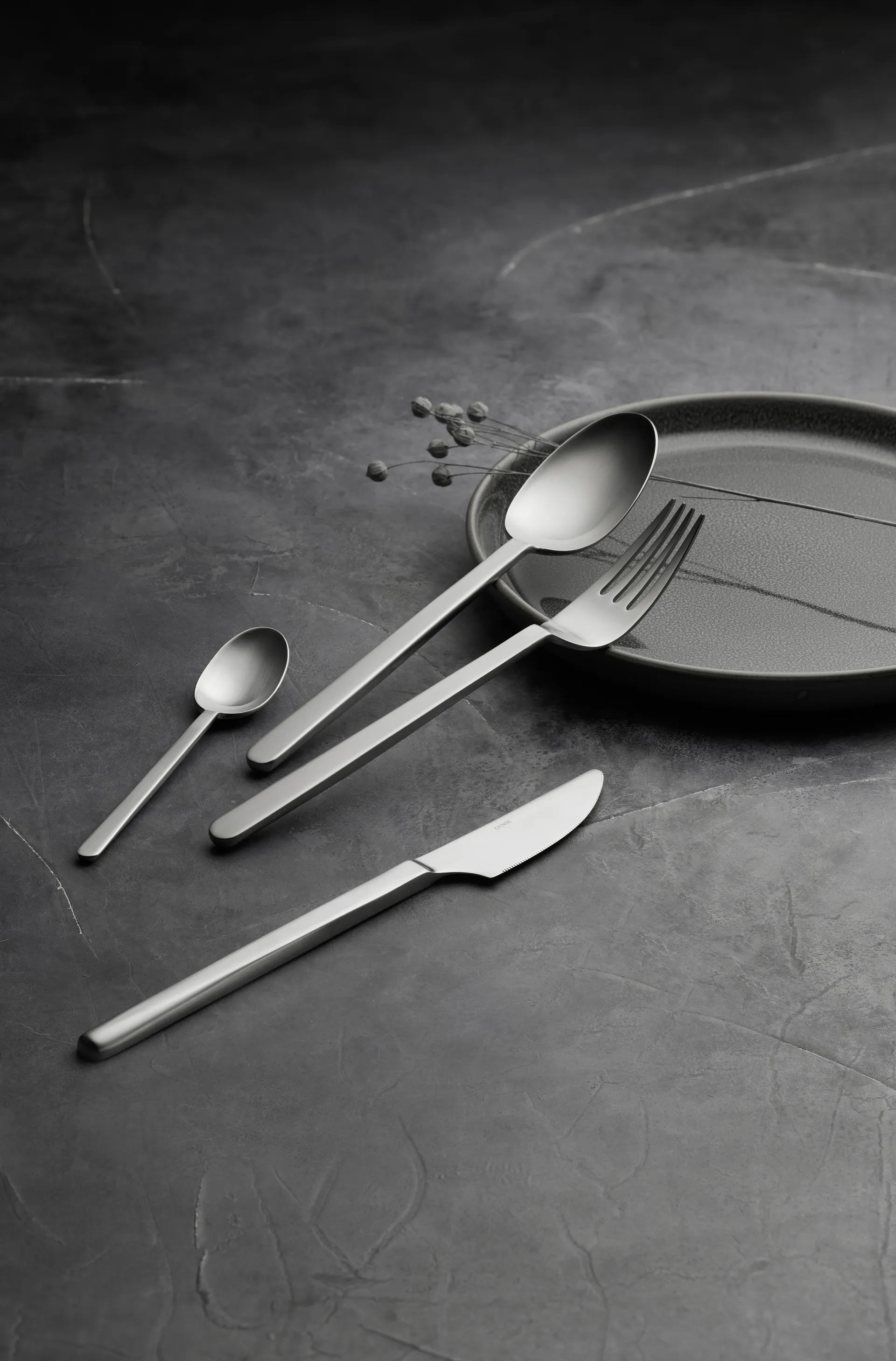 놈 디너 포크, Matte stainless steel Gense | 겐세