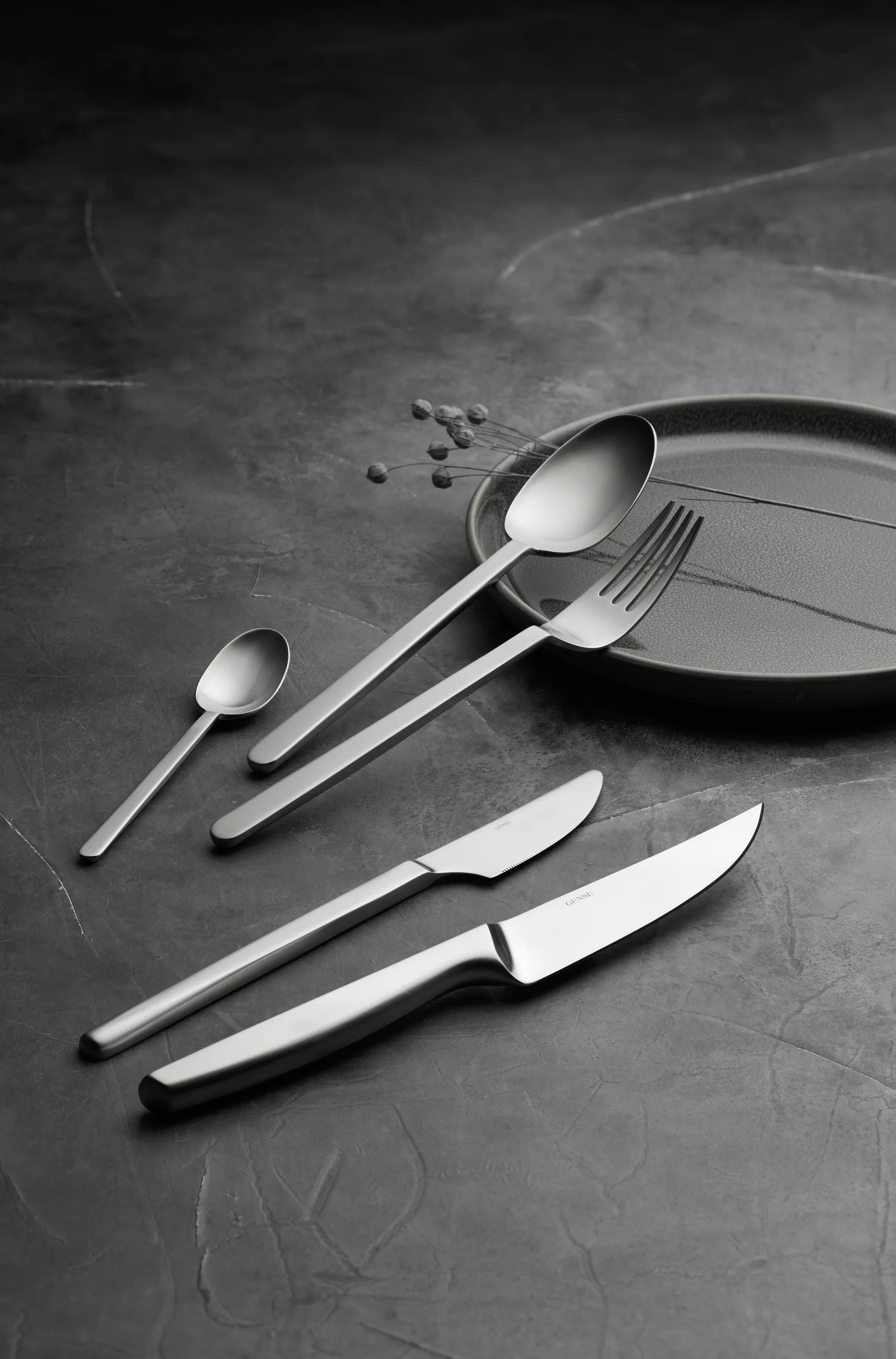 놈 디너 포크, Matte stainless steel Gense | 겐세
