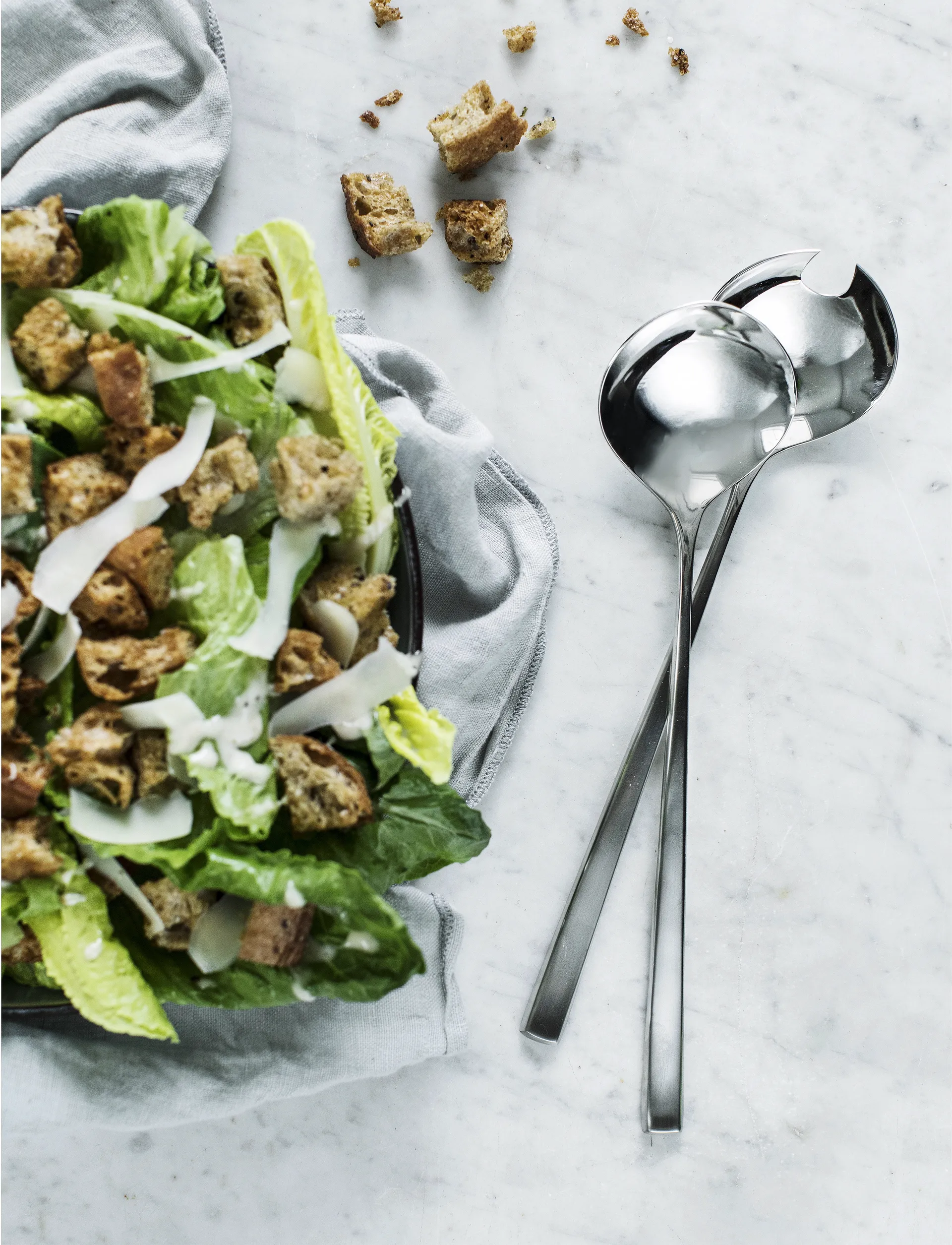 푸가 샐러드 서버, Stainless Steel Gense | 겐세