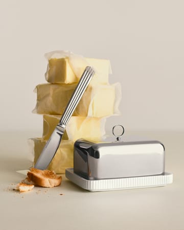 베르나도뜨 버터 디쉬 11.2x14.7 cm - Stainless steel - Georg Jensen | 조지젠슨