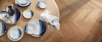 헨닝 코펠 사이드 접시 장식 16 cm - White-blue - Georg Jensen | 조지젠슨