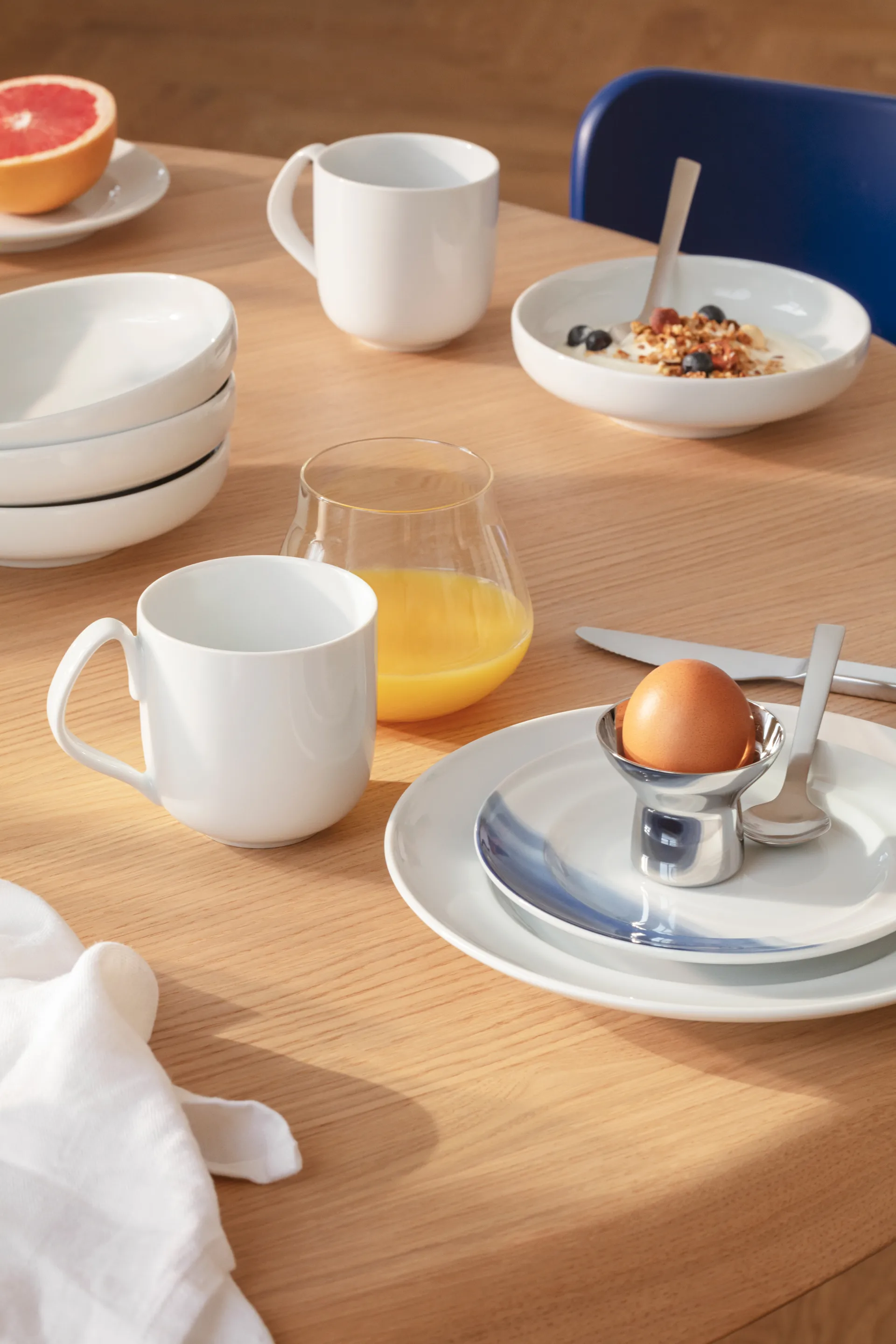 헨닝 코펠 사이드 접시 16 cm, White Georg Jensen | 조지젠슨