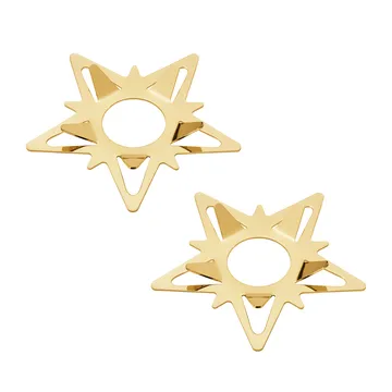 클래식 크리스마스 캔들 데코레이션 스타 2개 세트 - Gold - Georg Jensen | 조지젠슨