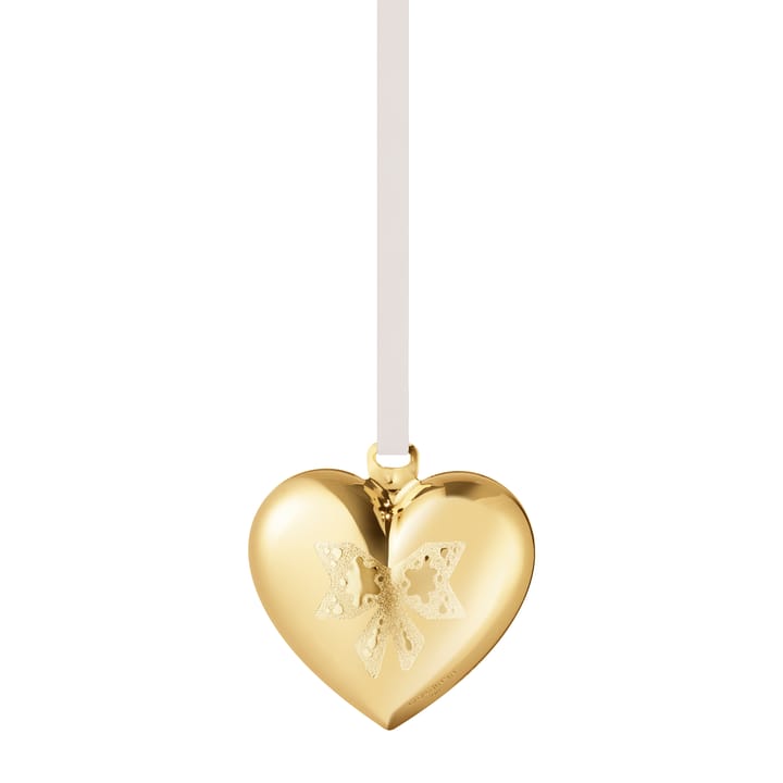 2022 올해의 크리스마스 하�트, gold plated Georg Jensen | 조지젠슨
