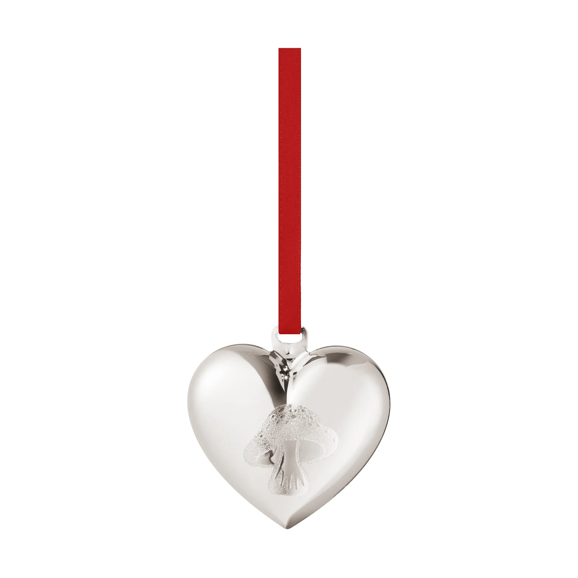 2023 크리스마스 heart, Palladium plated Georg Jensen | 조지젠슨
