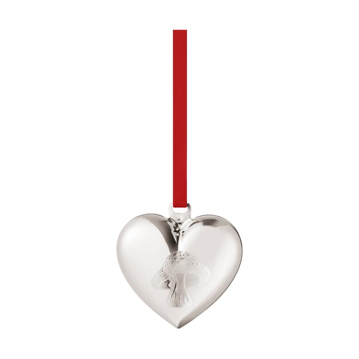 2023 크리스마스 heart - Palladium plated - Georg Jensen | 조지젠슨