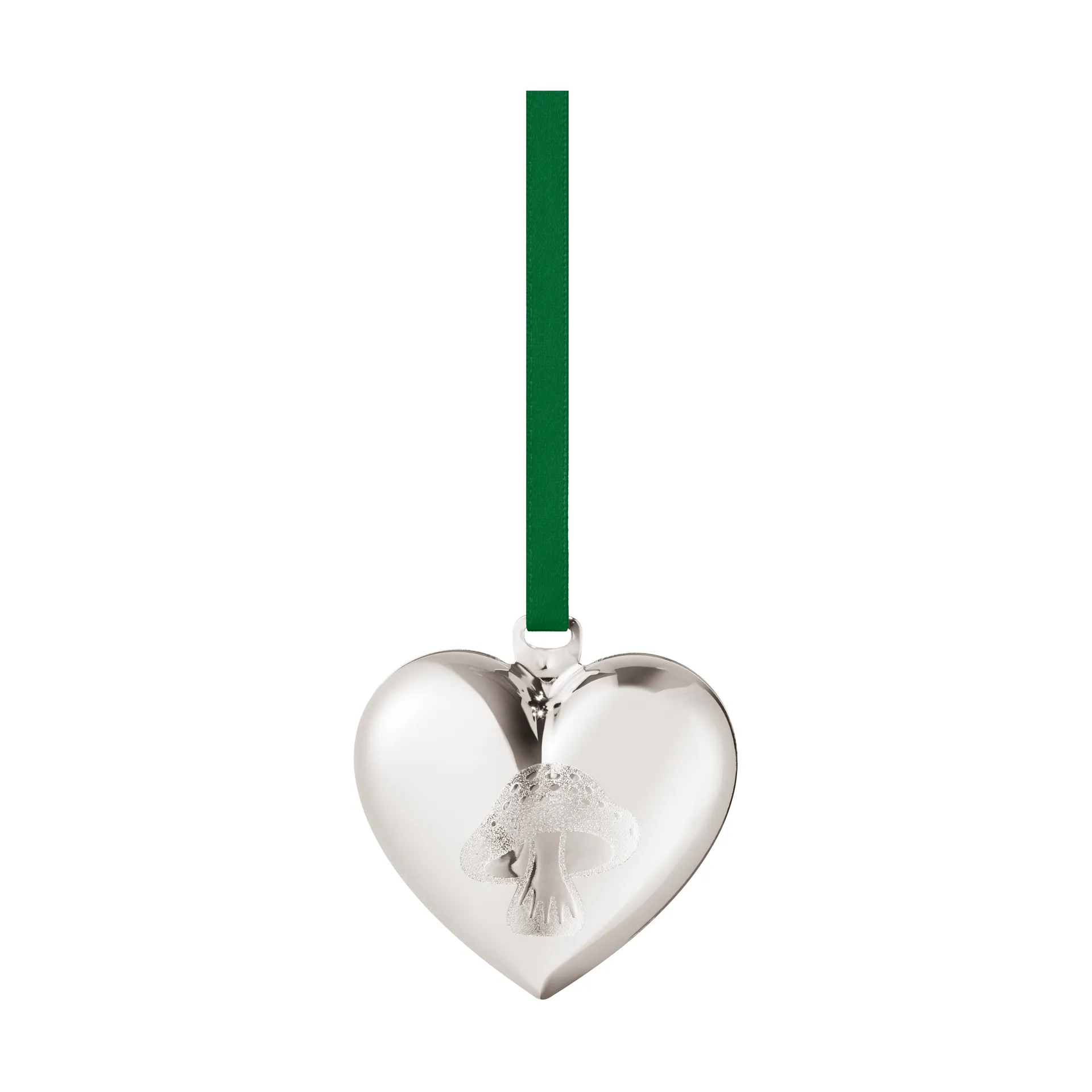 2023 크리스마스 heart, Palladium plated Georg Jensen | 조지젠슨