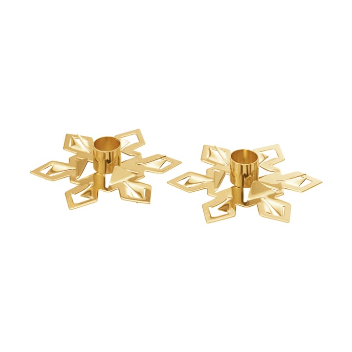 2024 캔들 홀더 2개 세트 - Gold-plated - Georg Jensen | 조지젠슨