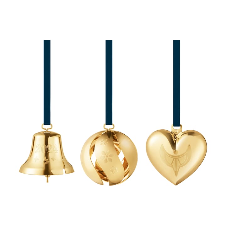 2024 선물 세트 3개 세트, Gold-plated Georg Jensen | 조�지젠슨