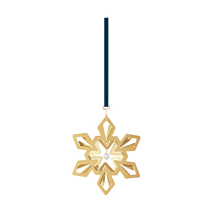 2024 크리스마스 펜던트 조명 스노우플레이크, Gold-plated Georg Jensen | 조지젠슨