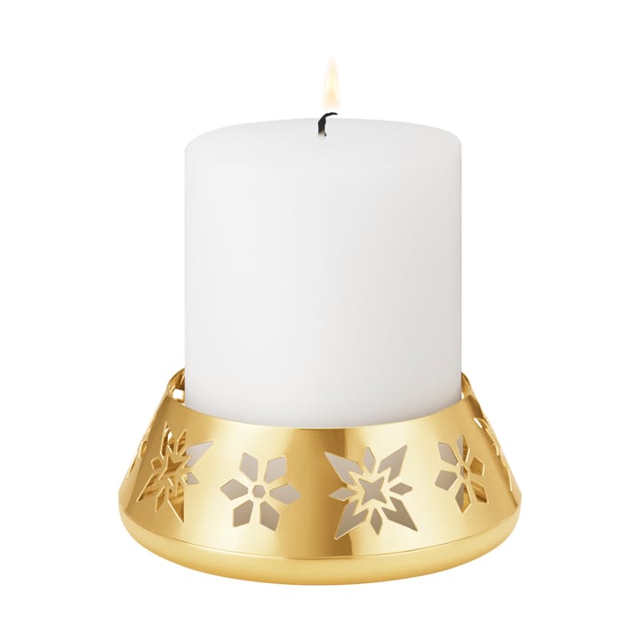 2024 블록 캔들 홀더, Gold-plated Georg Jensen | 조지젠슨