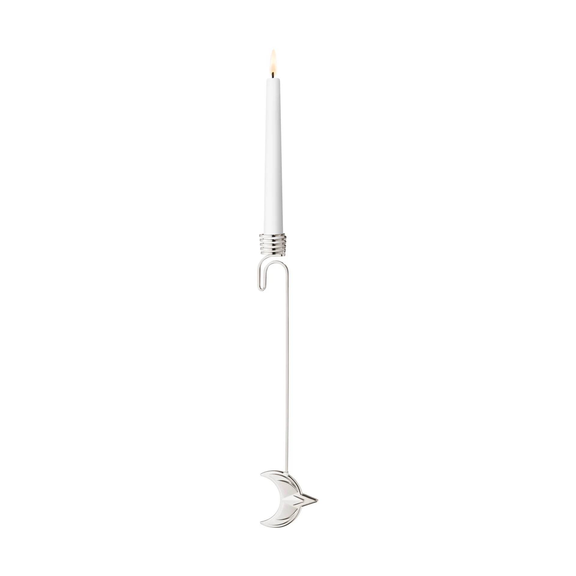 2024 캔들 홀더 문, Palladium-plated Georg Jensen | 조지젠슨