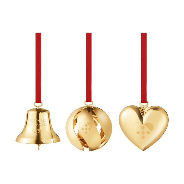 2025 기프트 세트 3개 세트 - Gold plated brass - Georg Jensen | 조지젠슨