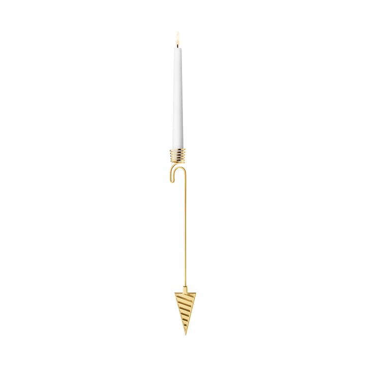 2025 크리스마스 트리 콘용 캔들 홀더 - Gold plated zinc alloy - Georg Jensen | 조지젠슨