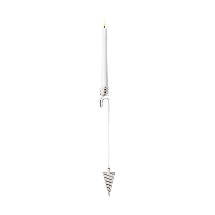 2025 크리스마스 트리 콘용 캔들 홀더 - Palladium-plated zinc alloy - Georg Jensen | 조지젠슨