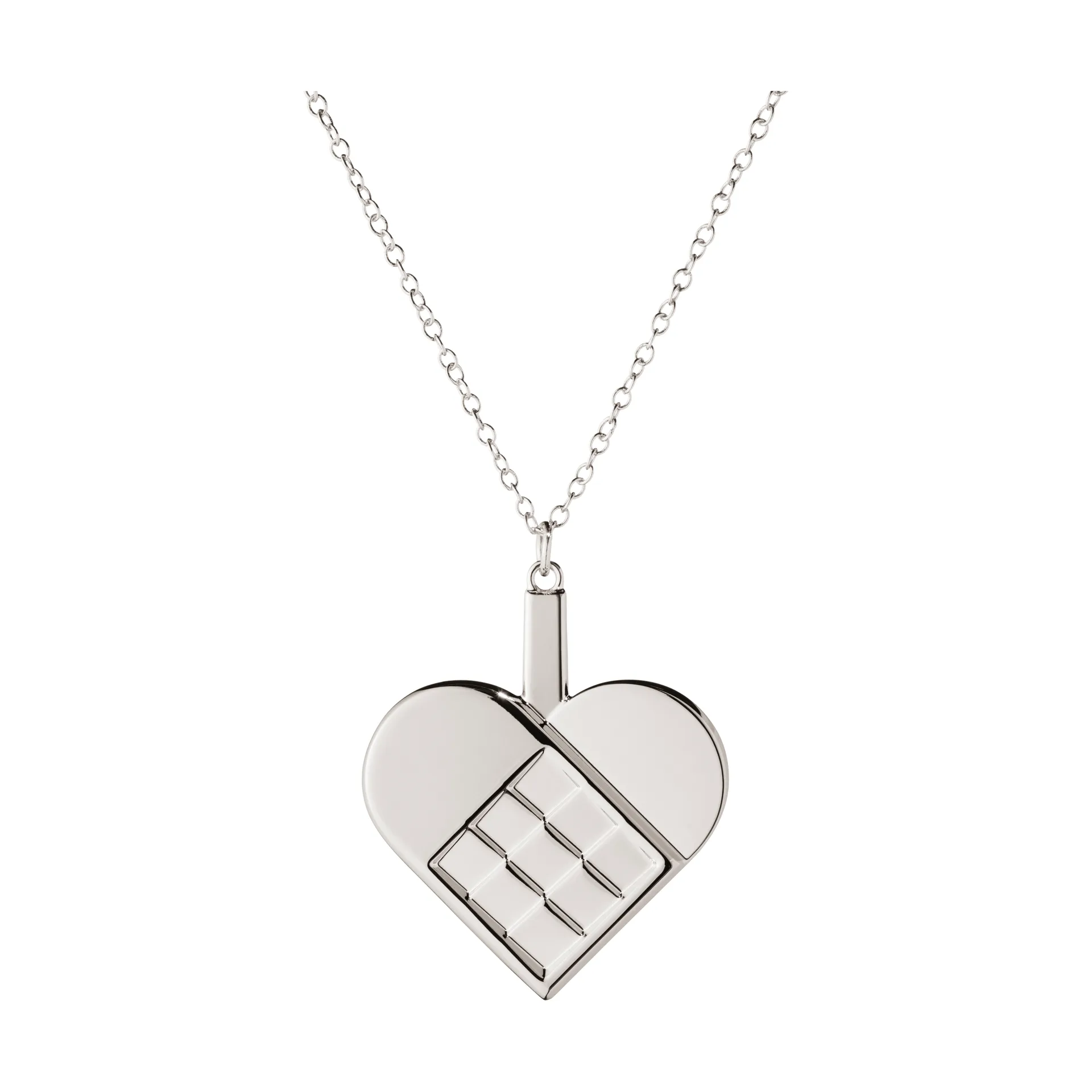 2025 크리스마스 데코레이션 하트, Palladium-plated zinc alloy Georg Jensen | 조지젠슨