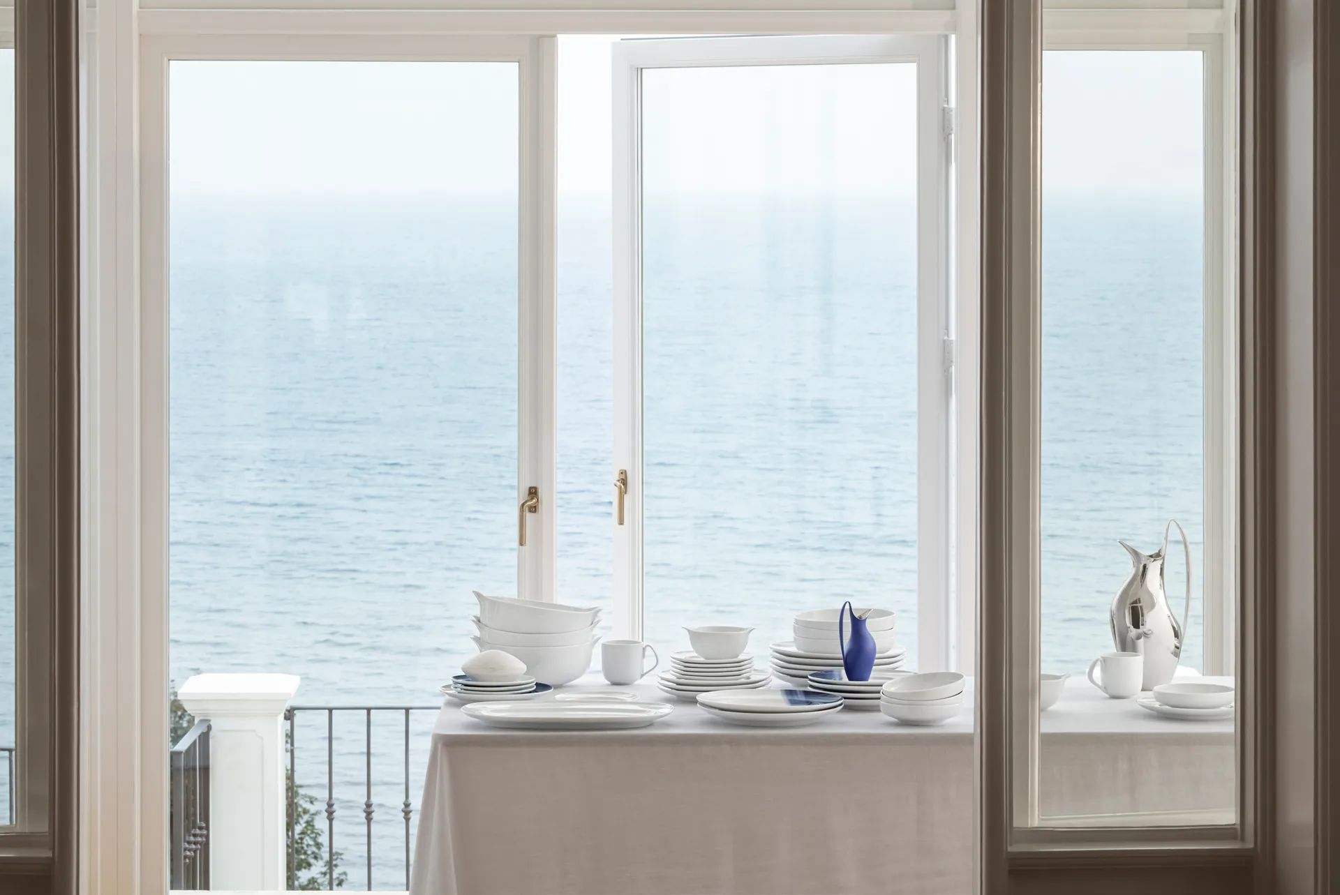 헨닝 코펠 딥 플레이트 20.3 cm, White Georg Jensen | 조지젠슨