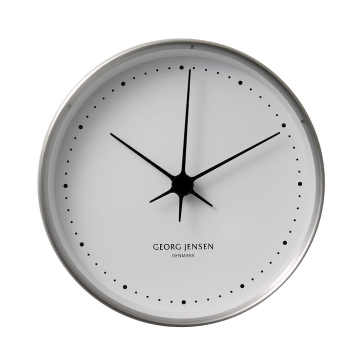 헨닝 코펠 벽시계 화이트-스테인레스 스틸 - Ø 22 cm - Georg Jensen | 조지젠슨