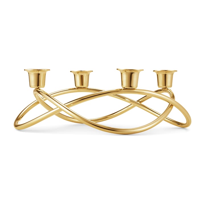 시즌 캔들홀더 Ø26 cm - gold plated - Georg Jensen | 조지젠슨
