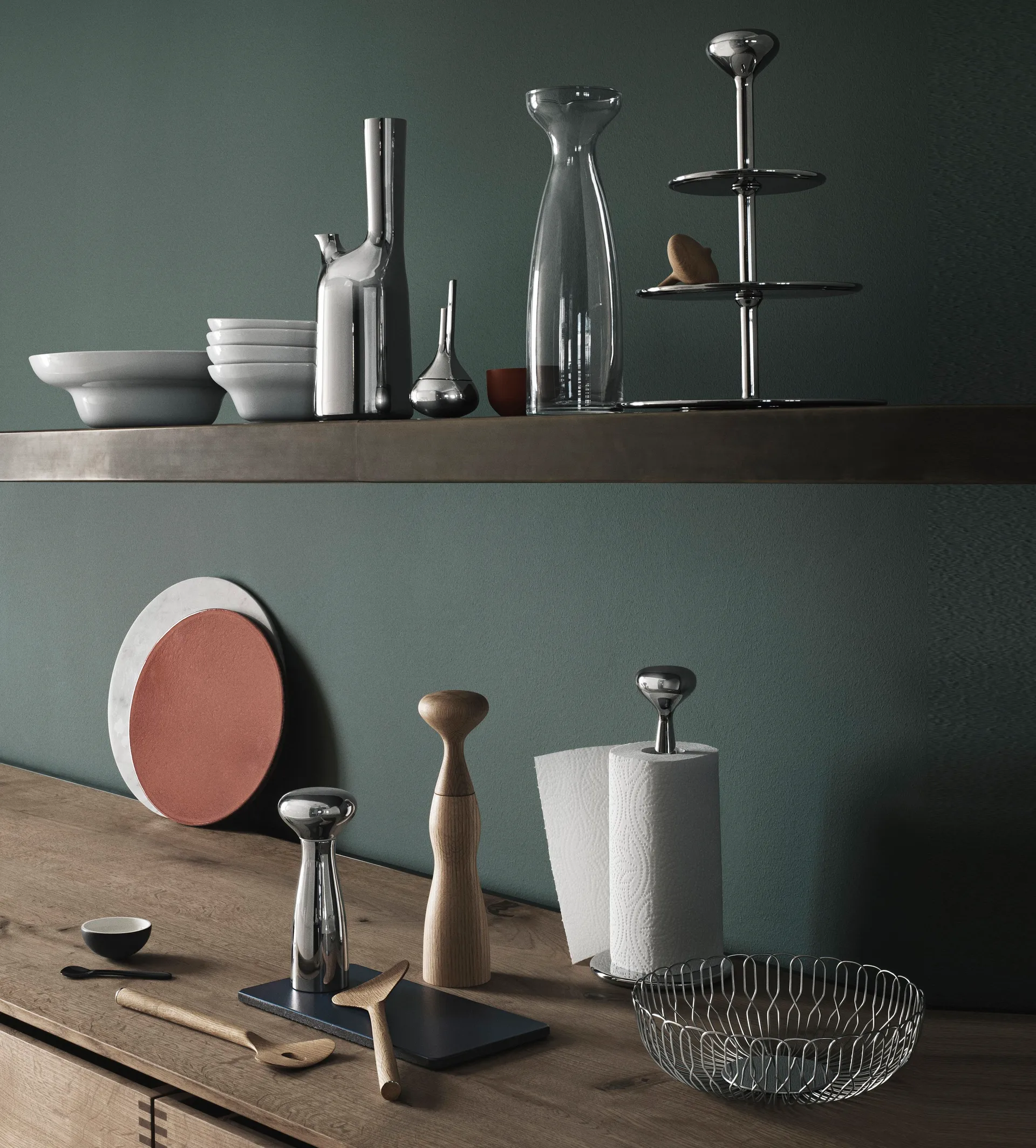 알프레도 3단 케익 스탠드, 30 cm Georg Jensen | 조지젠슨