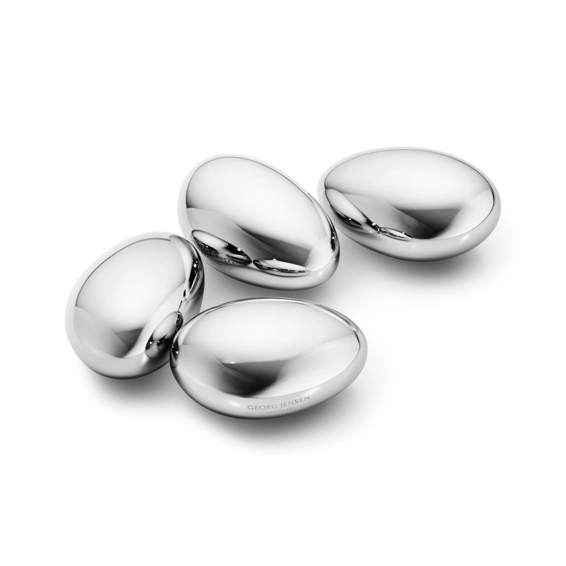 스카이 위스키 스톤 4개 세트, Stainless steel Georg Jensen | 조지젠슨