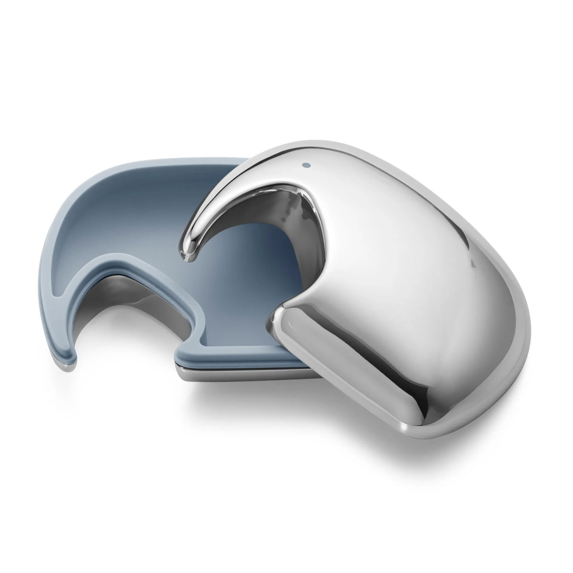 엘리펀트 보관함 7x10 cm, Stainless steel-blue Georg Jensen | 조지젠슨