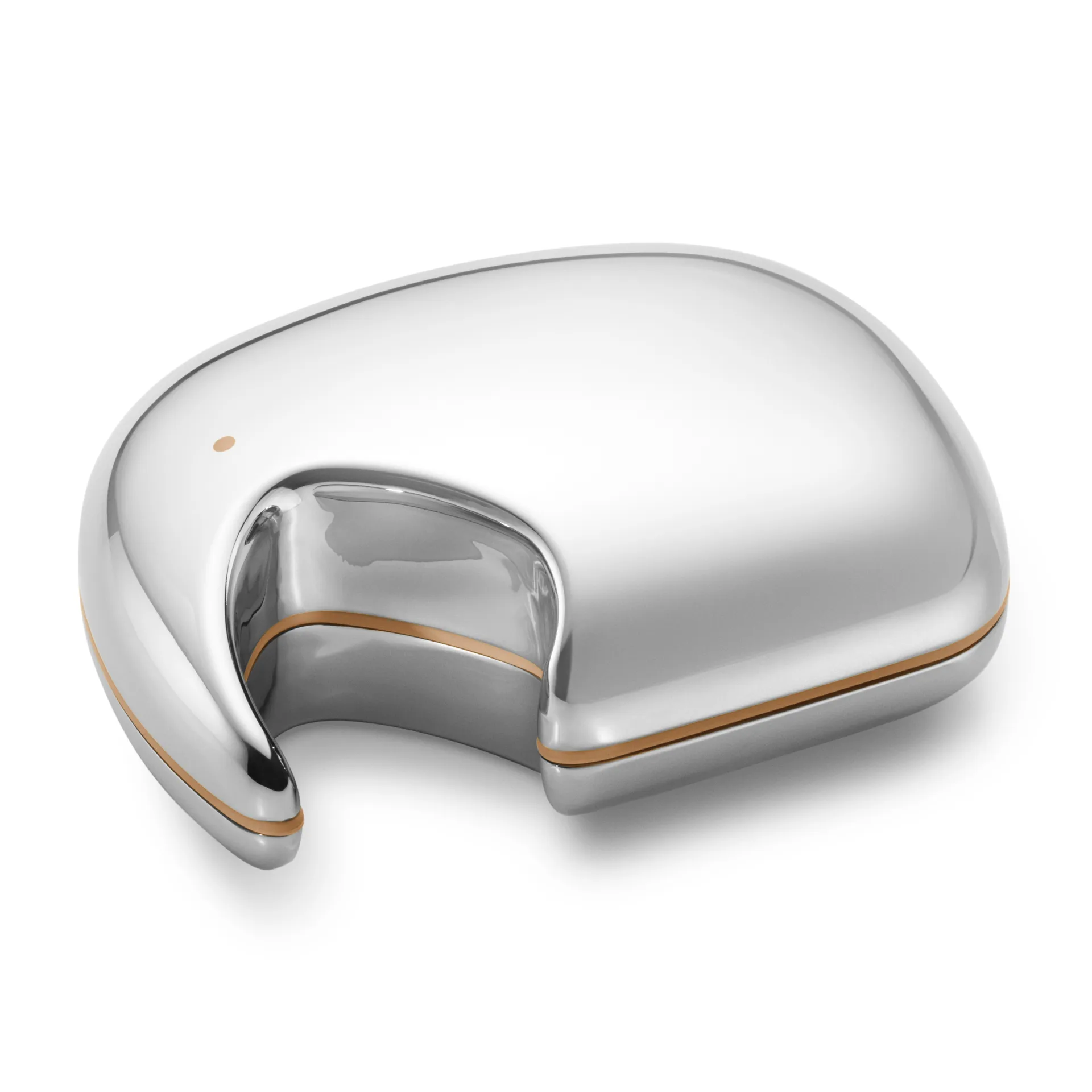 엘리펀트 보관함 7x10 cm, Stainless steel-yellow Georg Jensen | 조지젠슨