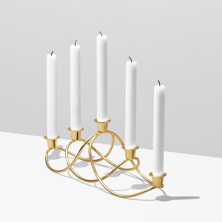 하모니 캔들 홀더 하모니 캔들 홀더, gold plated Georg Jensen | 조지젠슨
