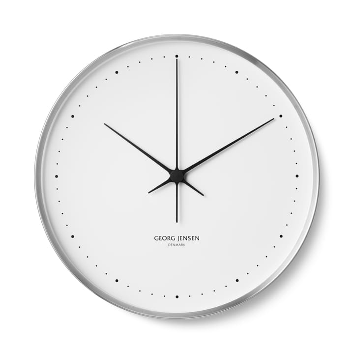 Henning koppel 벽시계 40 cm - Steel-white - Georg Jensen | 조지젠슨