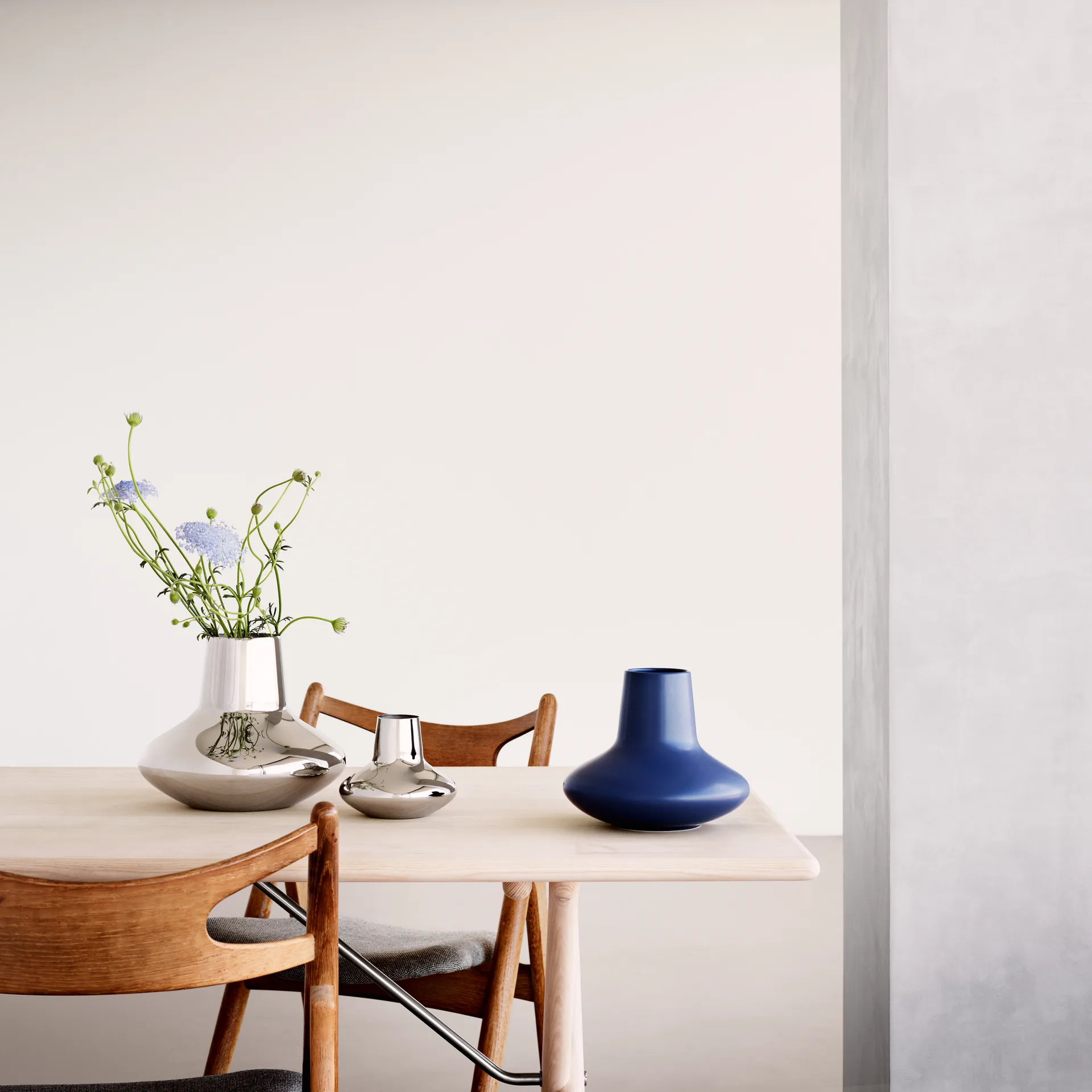 헨닝 코펠 화병 스테인레스 스틸, large 22.2 cm Georg Jensen | 조지젠슨