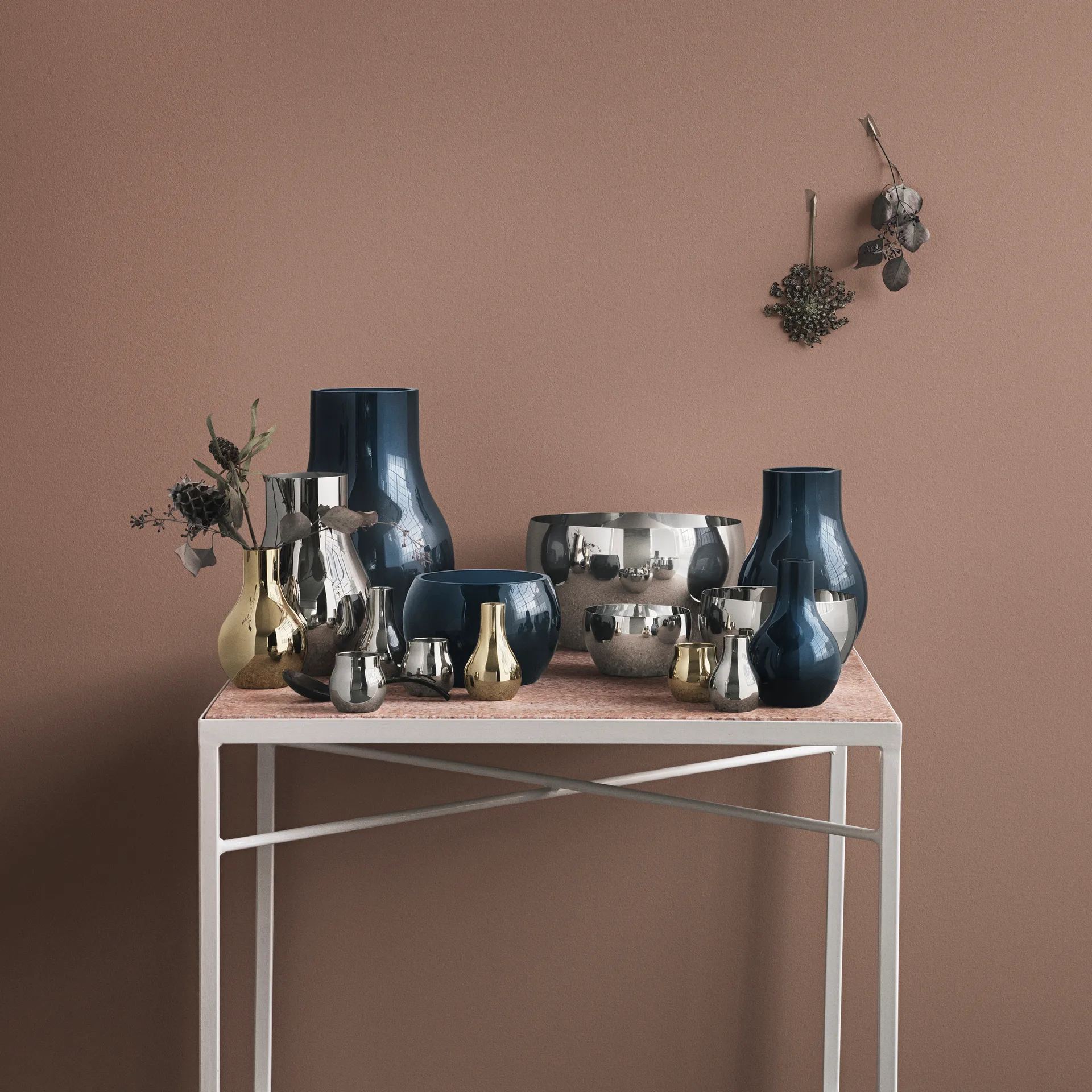 카푸 유리 화병 블루, medium, 30 cm Georg Jensen | 조지젠슨