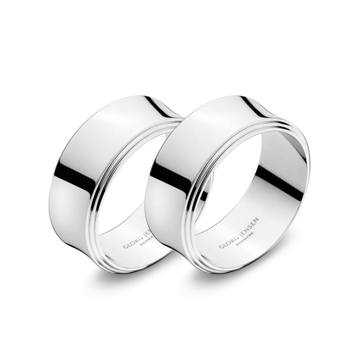 피라미드 Pyramid 냅킨 링 - 2개 세트 - Georg Jensen | 조지젠슨