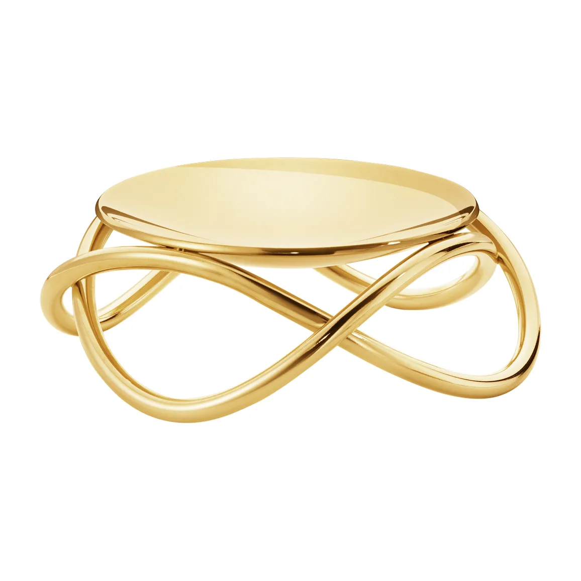 글로우 캔들홀더 small, Gold plated 18K Georg Jensen | 조지젠슨
