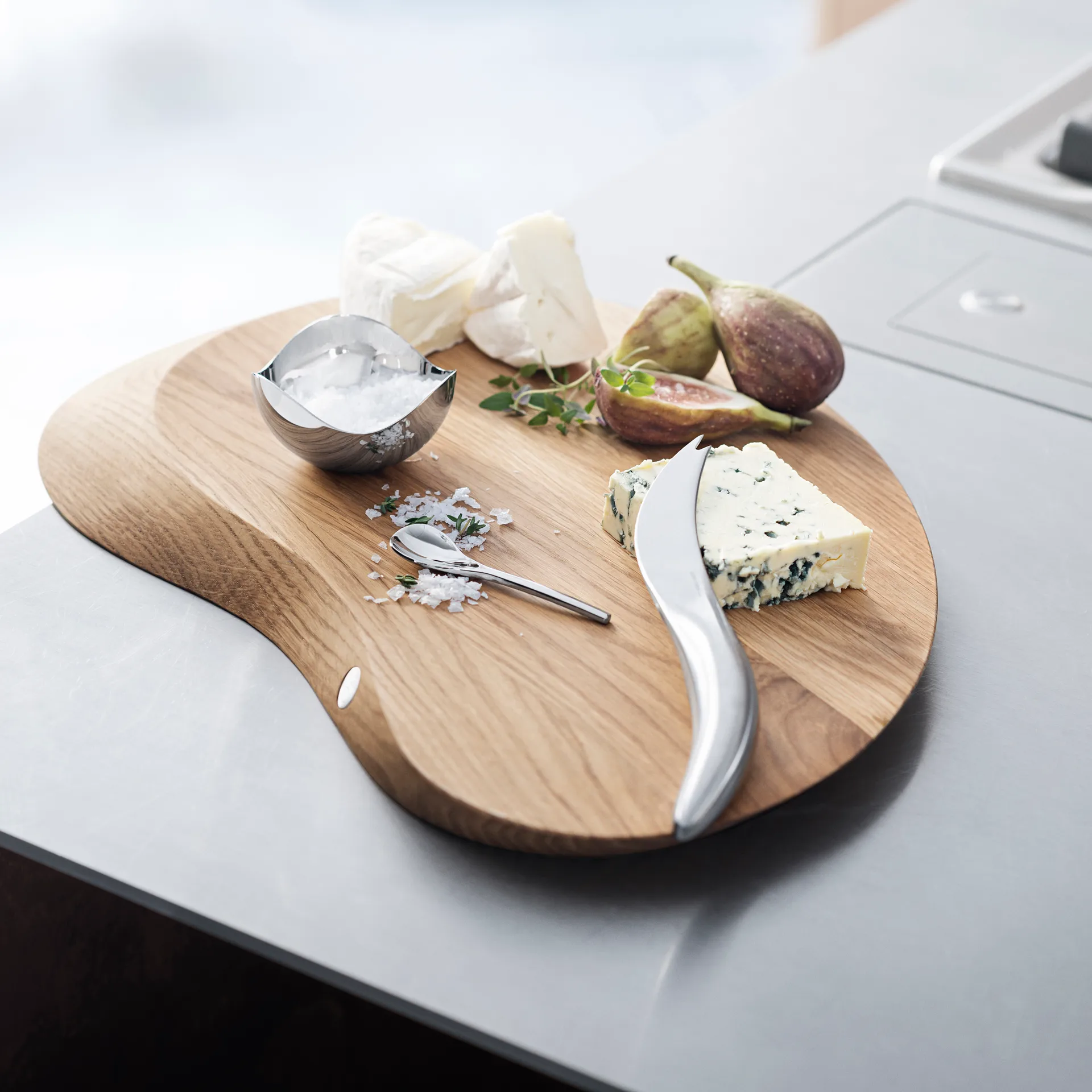 블룸 소금통, stainless steel Georg Jensen | 조지젠슨