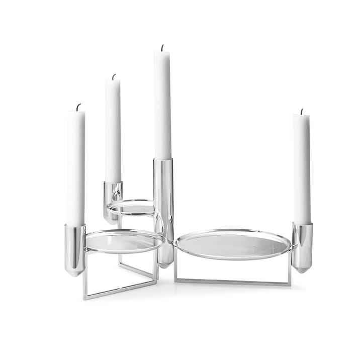 튠즈 센터피스 캔들홀더, Stainless steel Georg Jensen | 조지젠슨
