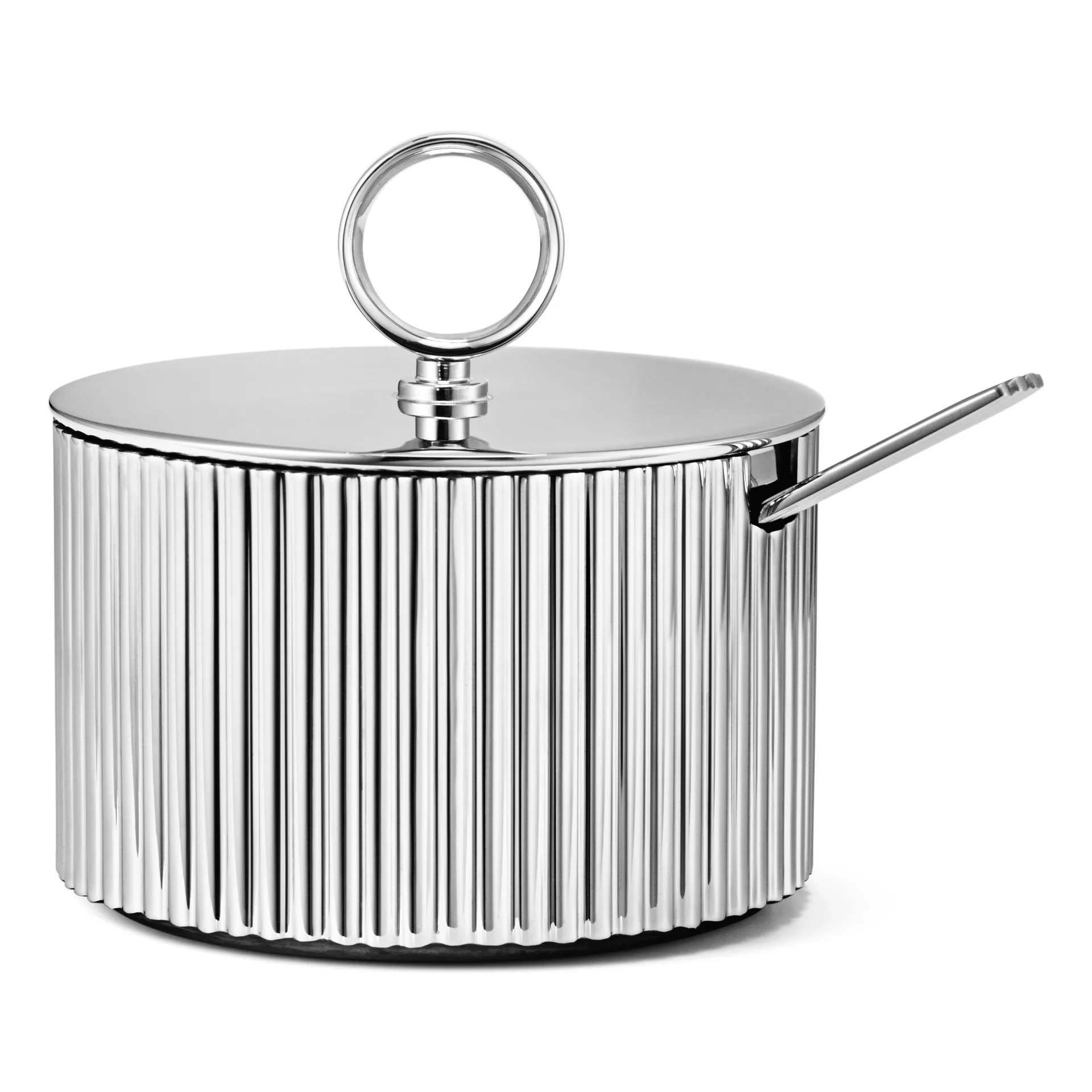 베르나도뜨 슈가 보울 & 스푼, Stainless steel Georg Jensen | 조지젠슨