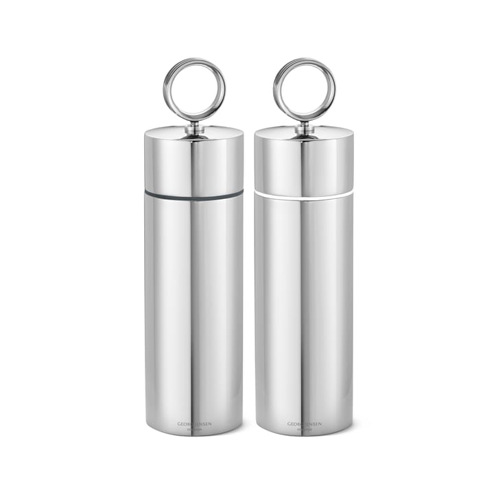 베르나도뜨 소금- 후추 밀 세트 - Stainless steel - Georg Jensen | 조지젠슨