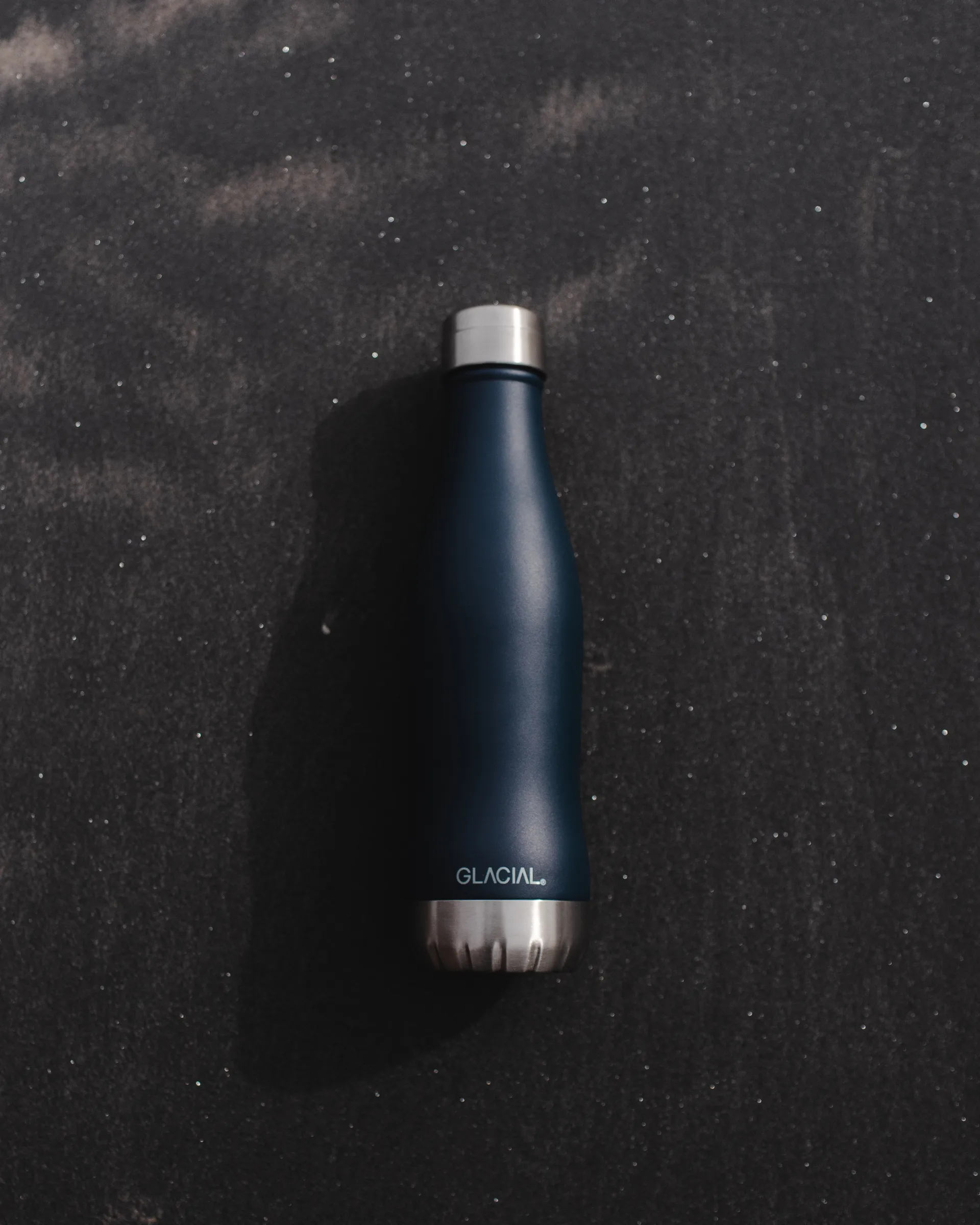 글레이셜 워터 보틀 400 ml, Matte navy Glacial | 글래이셔